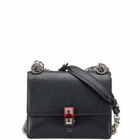 Fendi Leather Shoulder Bag (Pre-Owned)