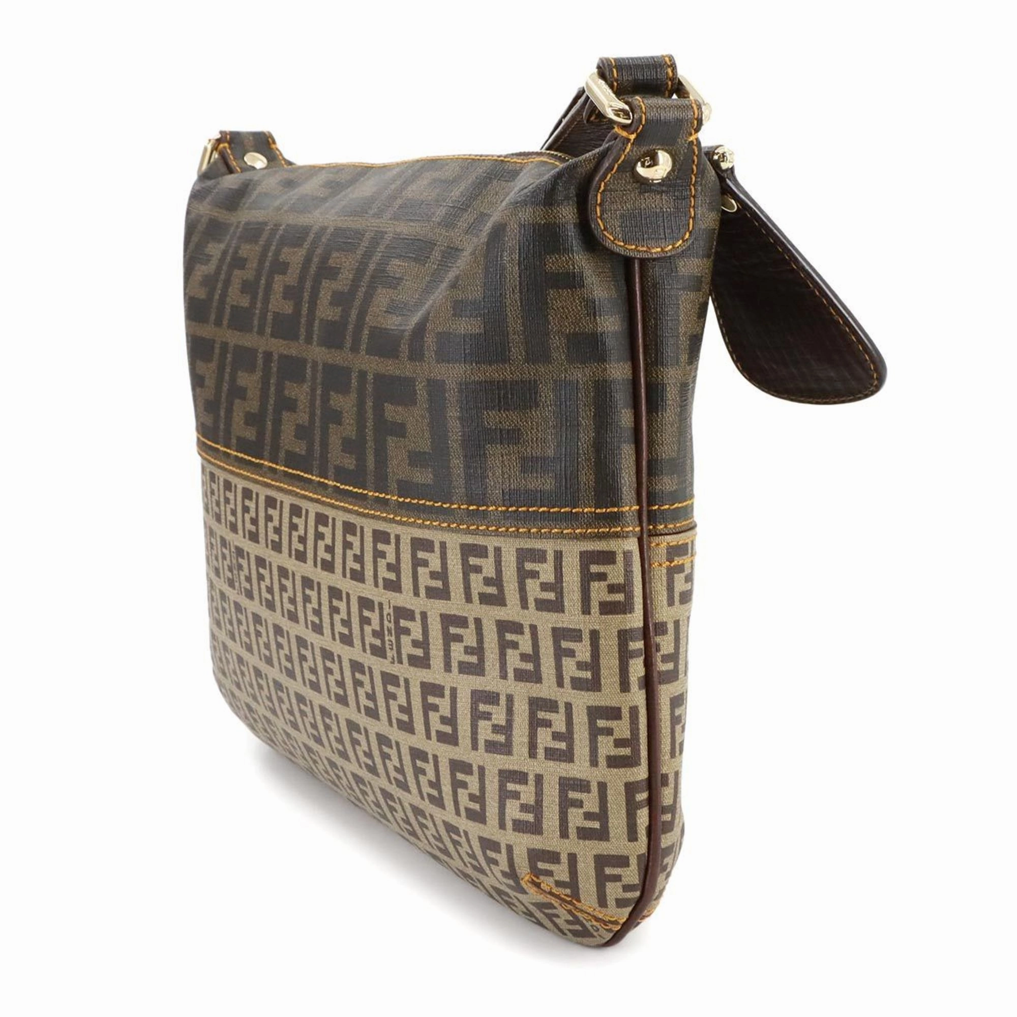 Fendi  Pvc Leather Shoulder Bag (Pre-Owned)