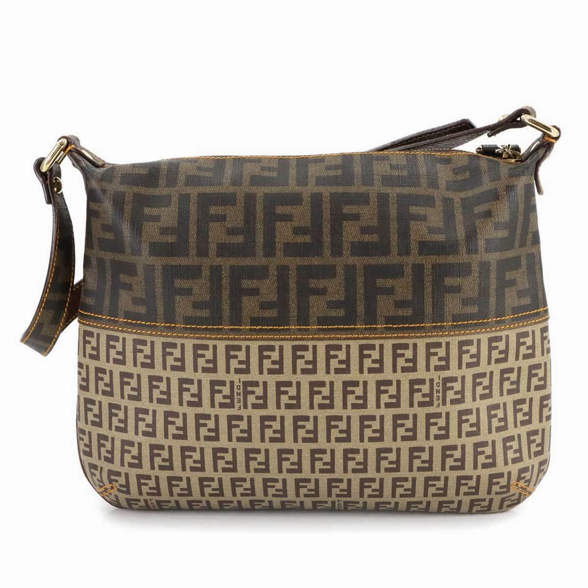 Fendi  Pvc Leather Shoulder Bag (Pre-Owned)