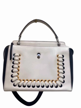 Fendi Tote cream, red, black Handbag