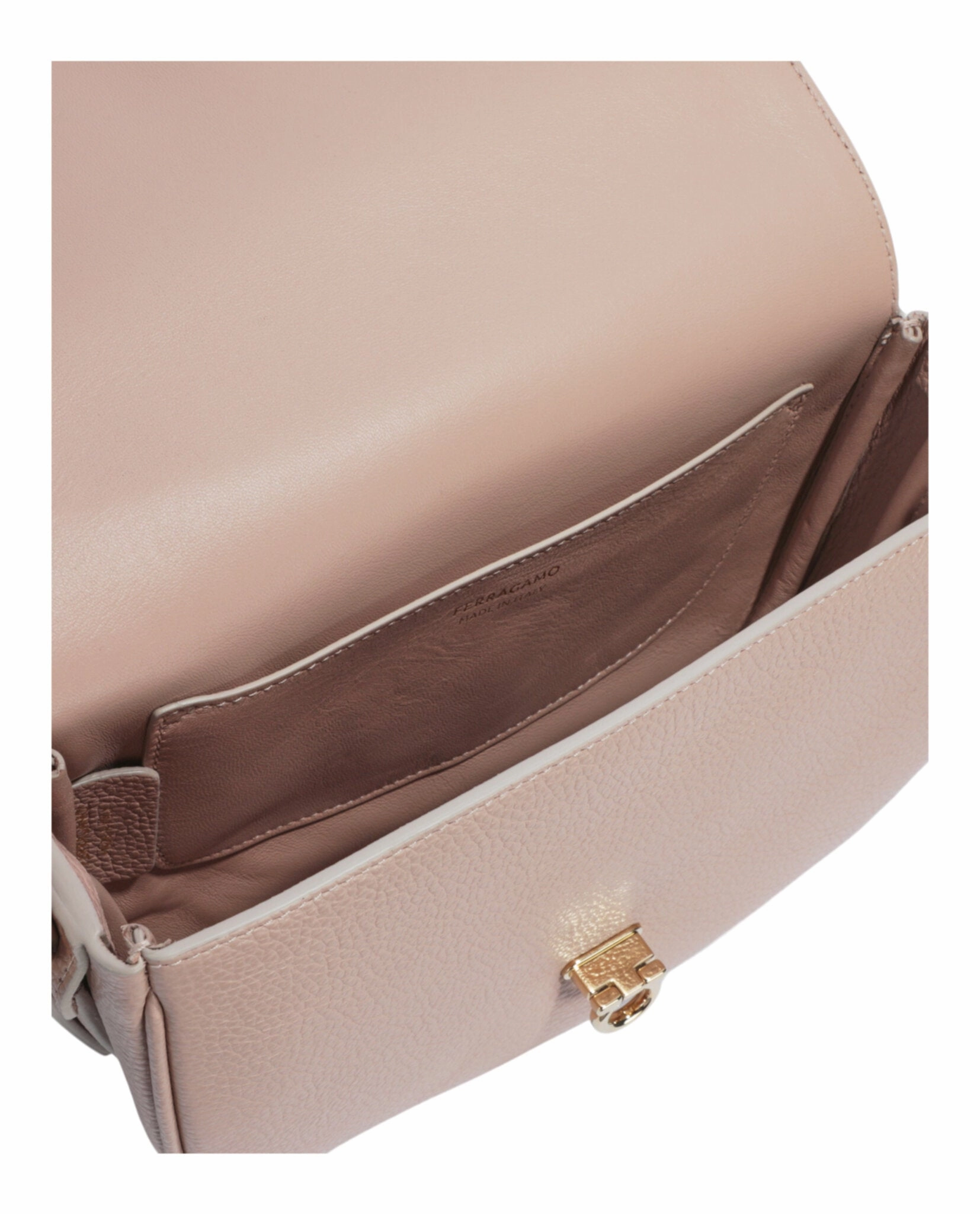 Ferragamo Gancini Buckle Crossbody Bag Womens 218373-772319