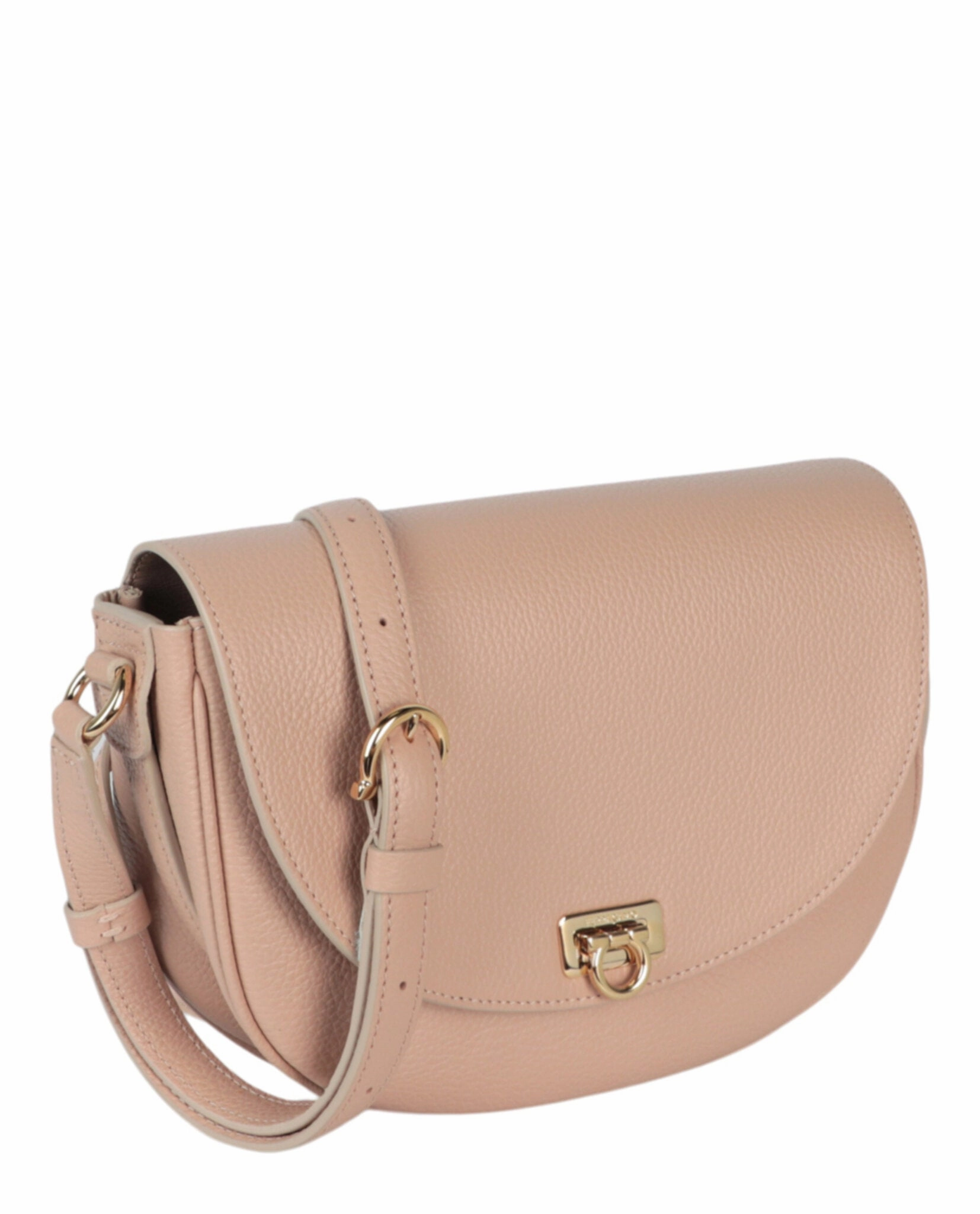 Ferragamo Gancini Buckle Crossbody Bag Womens 218373-772319