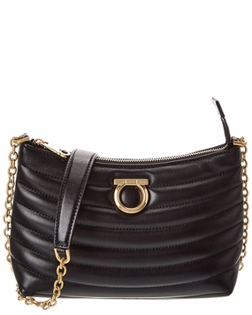 Ferragamo Leather Shoulder Bag