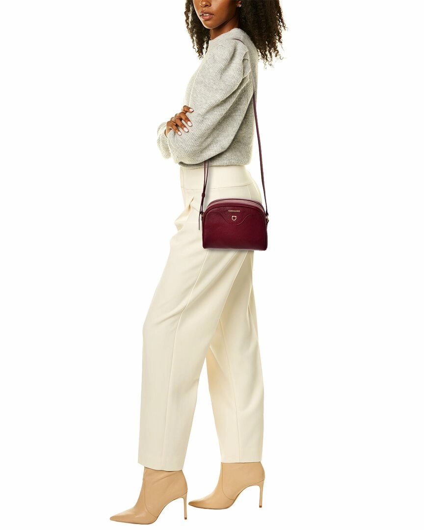 Ferragamo Leather Shoulder Bag