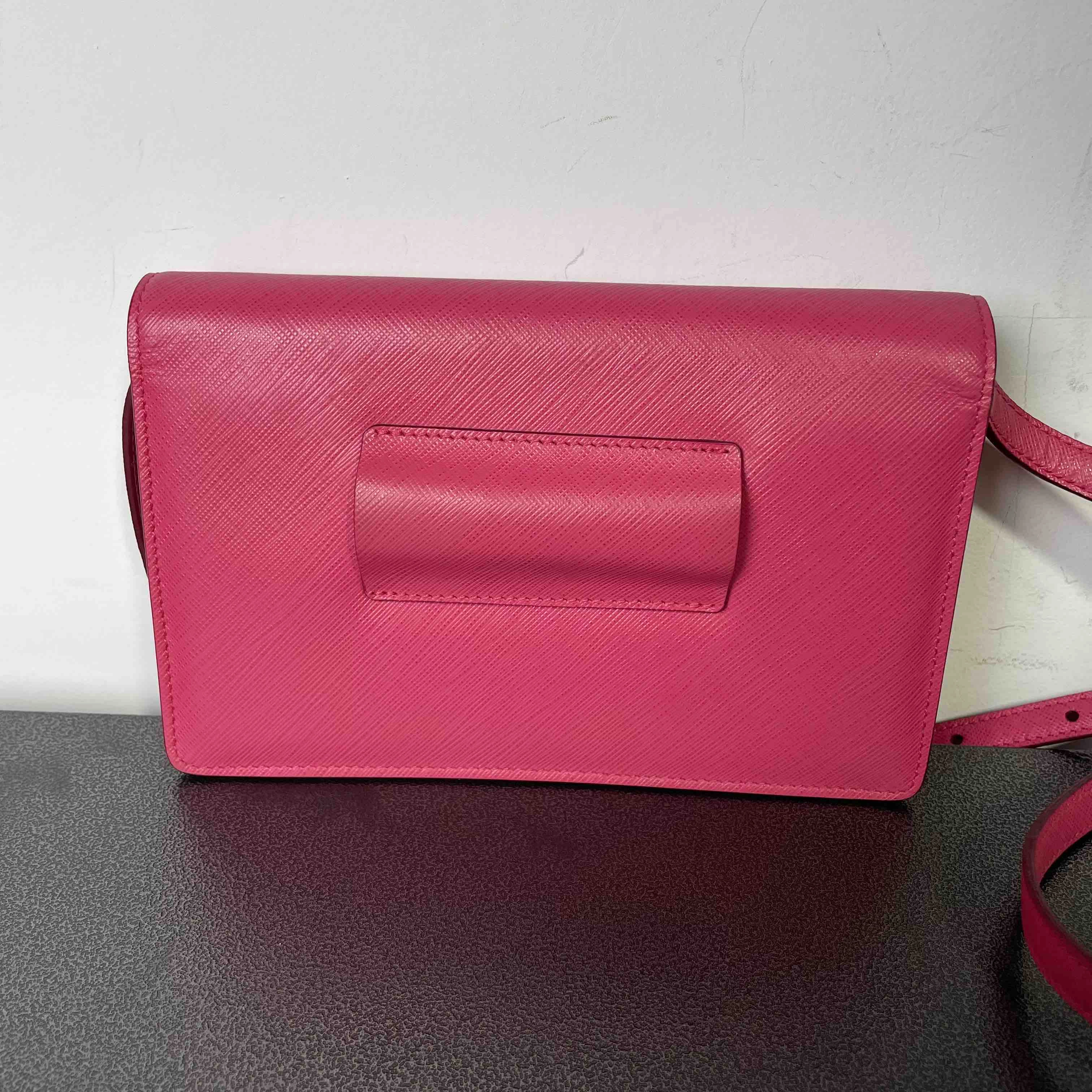 Ferragamo Vara Pink Crossbody Bag