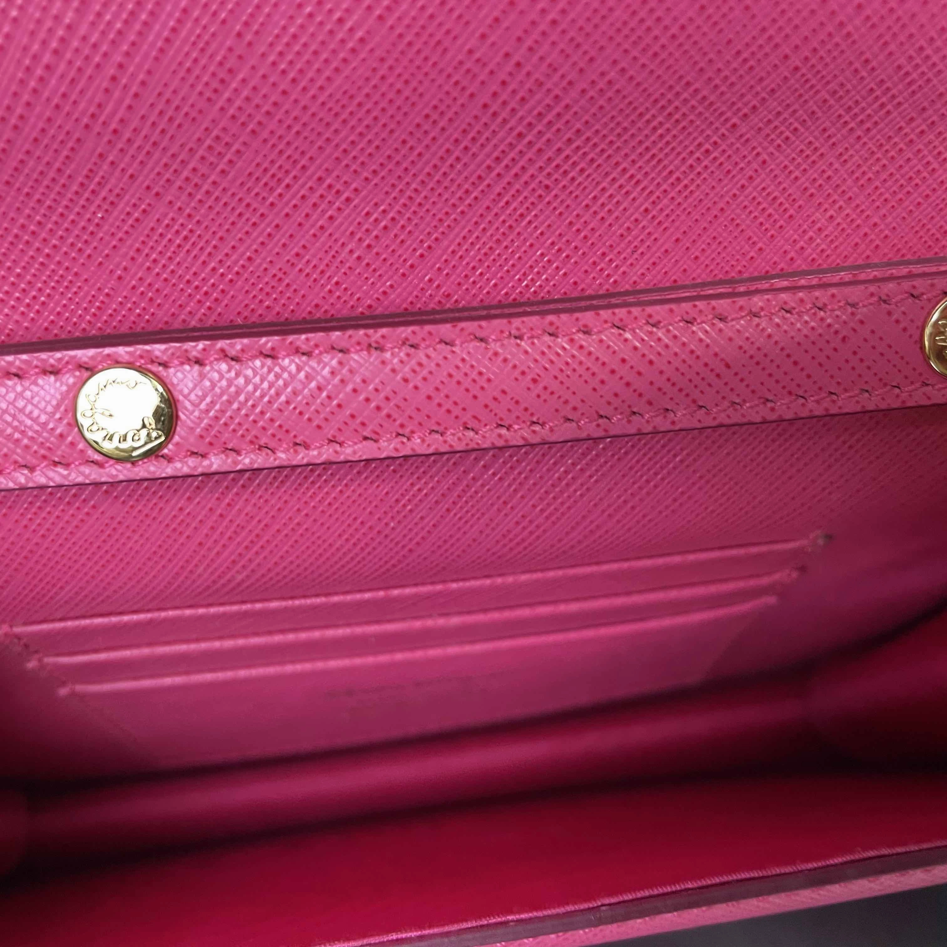 Ferragamo Vara Pink Crossbody Bag
