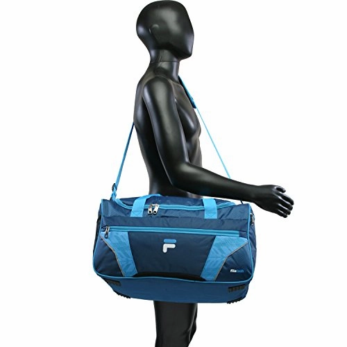 Fila Drone Sm Travel Gym Sport Duffel Bag, Navy/Blue