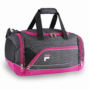 Fila Sprinter Small Duffel Sports Gym Bag, Static Pink, One Size