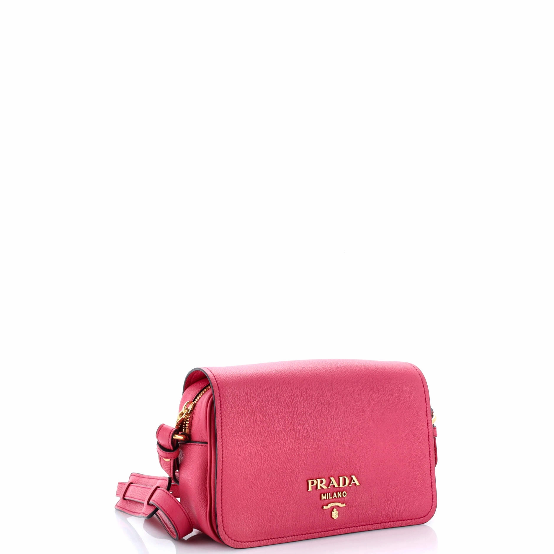 Flap Zip Crossbody Bag Vitello Phenix Small