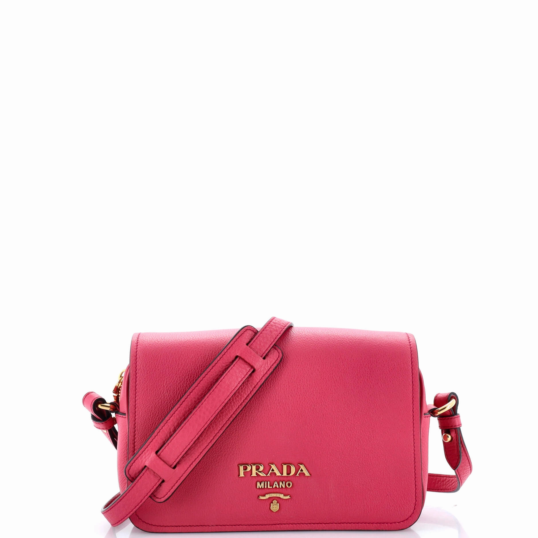 Flap Zip Crossbody Bag Vitello Phenix Small