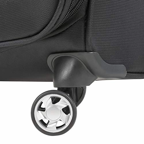 Flight Knight Lightweight 8 Wheel 840D Soft Case Suitcases Maximum Size For Emirates - Large Black FK0034_L