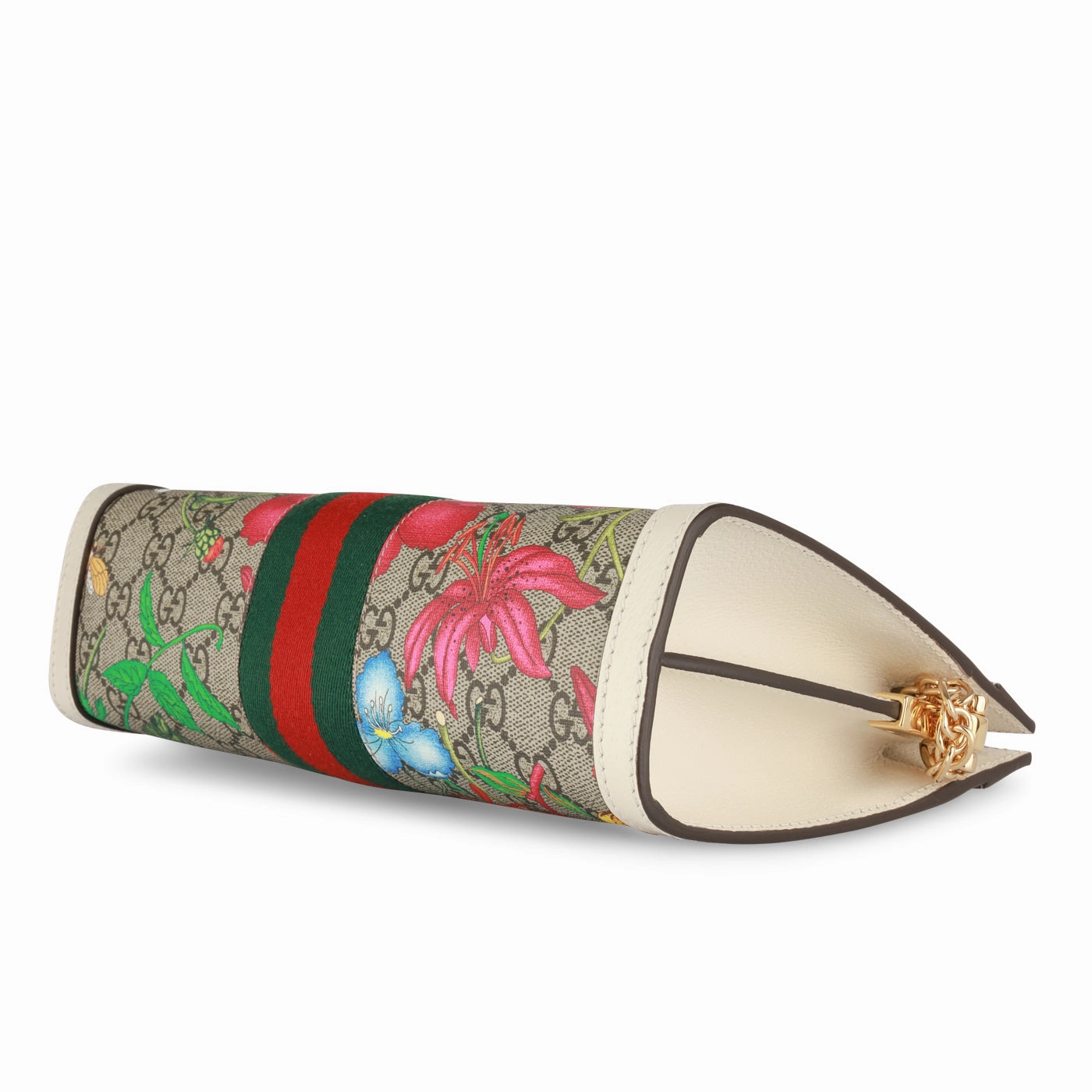 Floral Ophidia Square Shoulder Bag
