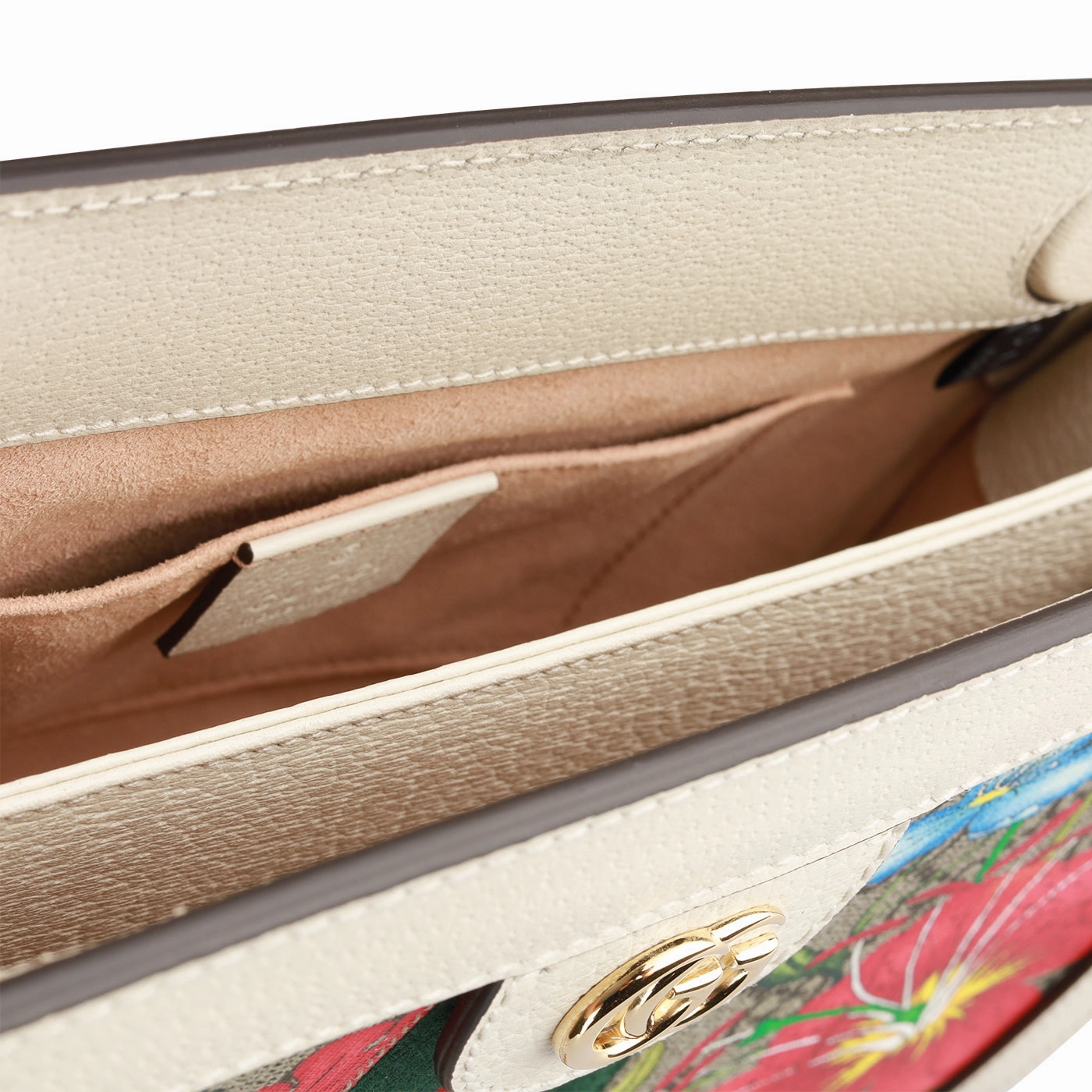 Floral Ophidia Square Shoulder Bag