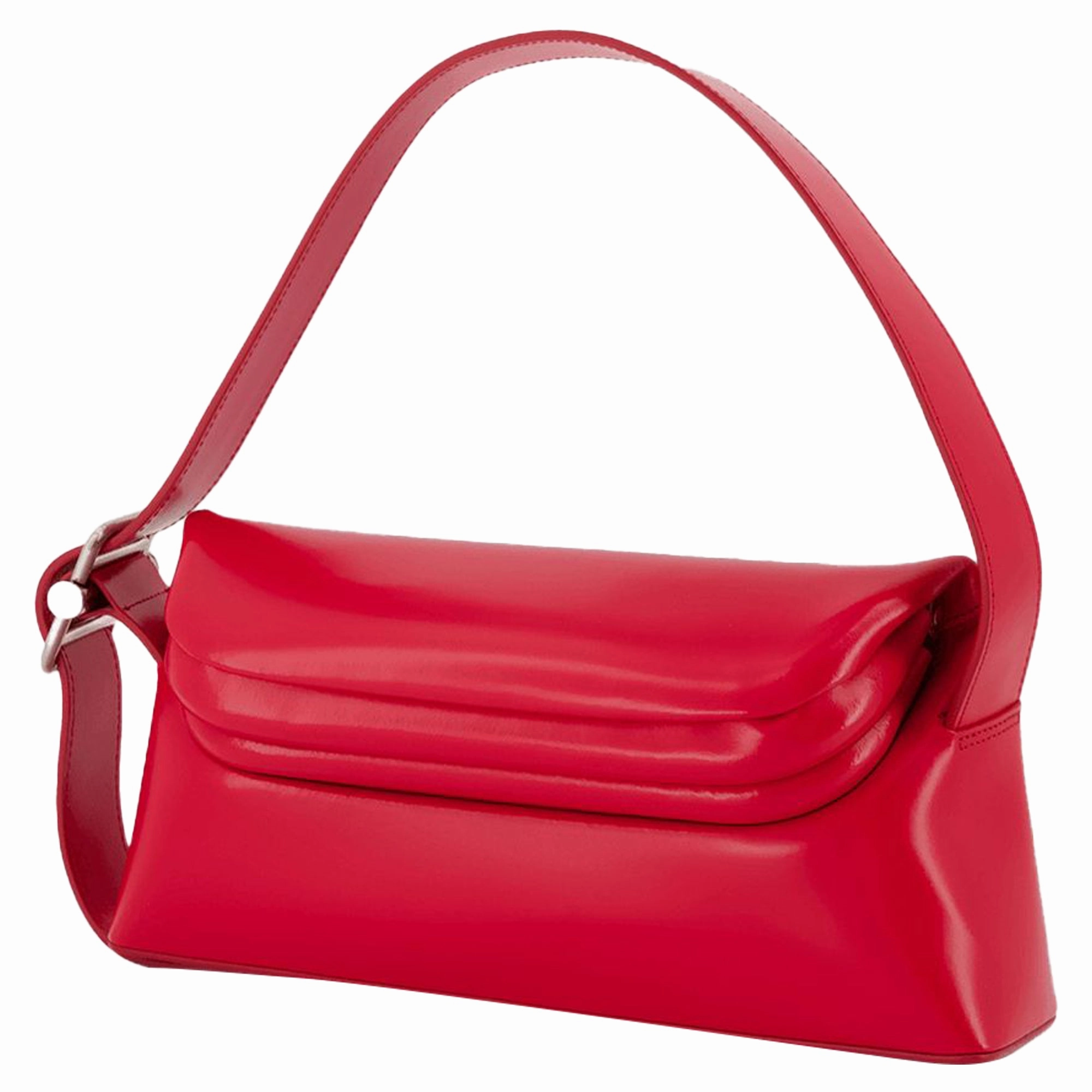 Folder Brot Shoulder Bag - Osoi - Leather - Red