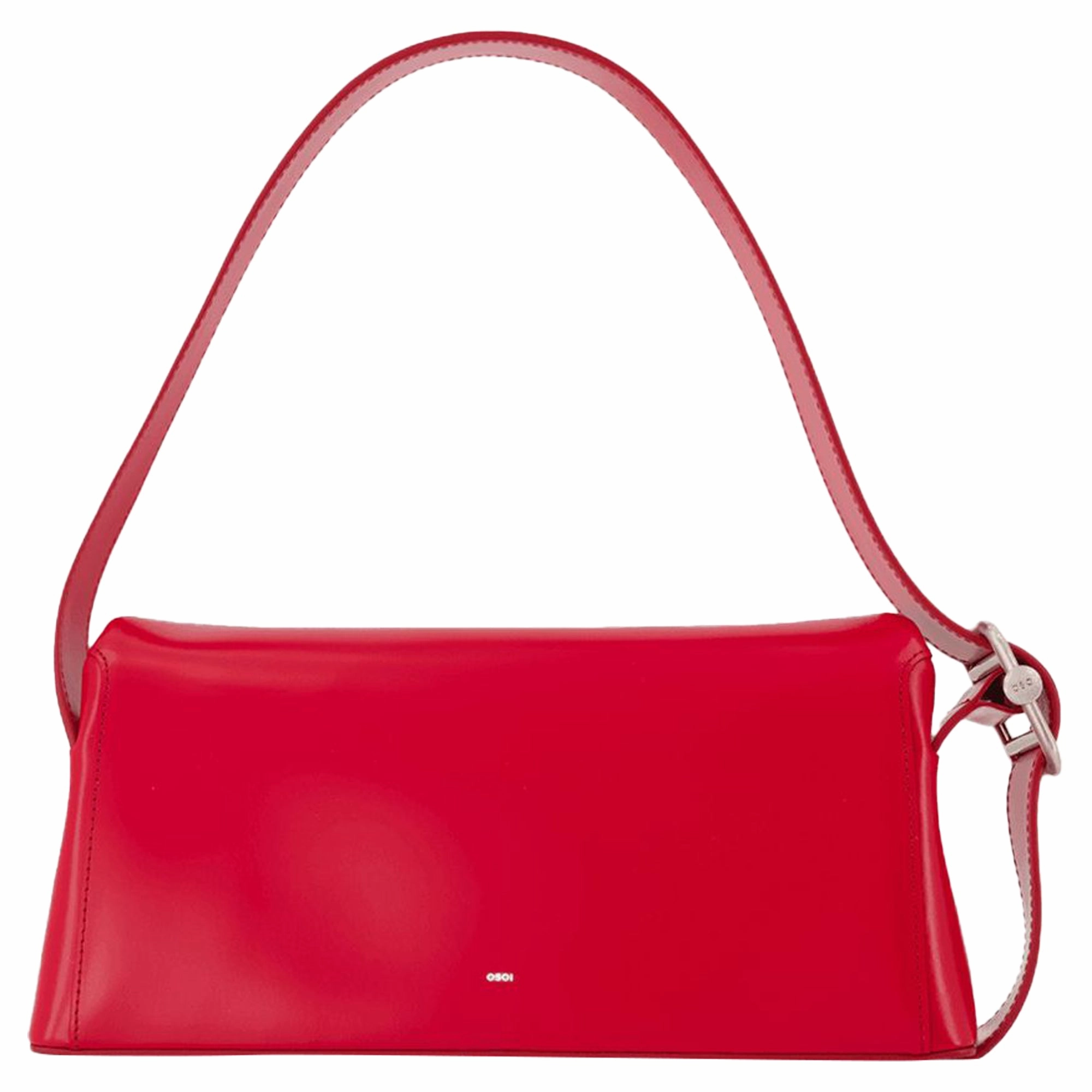 Folder Brot Shoulder Bag - Osoi - Leather - Red