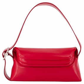 Folder Brot Shoulder Bag - Osoi - Leather - Red