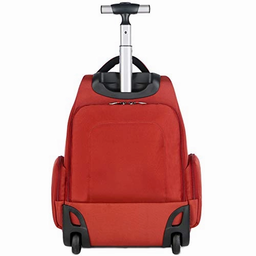 Funny & Special Large Storage Laptop Students Multifunction Waterproof Wheeled Rolling