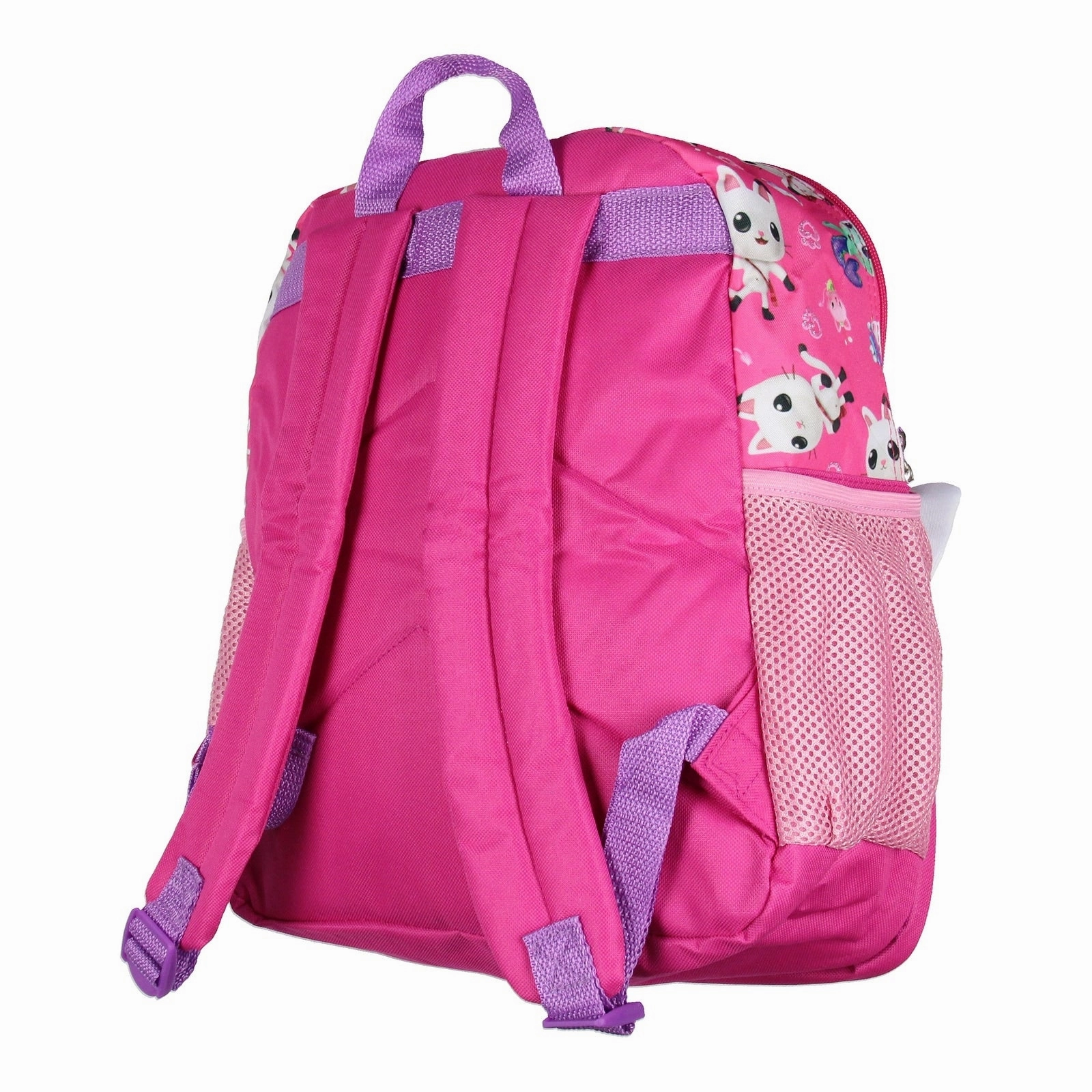 Gabby's Dollhouse Backpack Gabby Cats Friends Pandy MerCat Cakey Raised Character 14" School Backpack Bag For Kids