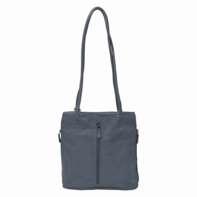 GABEE Ellie Leather 2 in 1 Convertible Shoulder Bag / Backpack