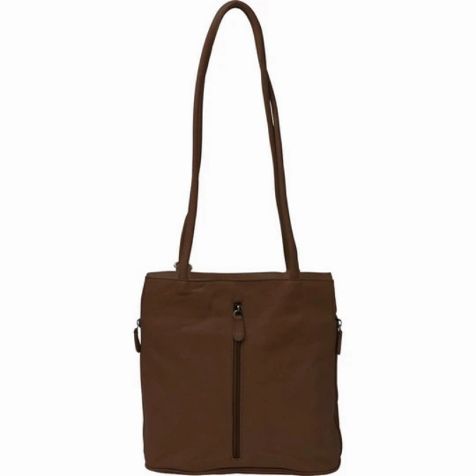 GABEE Ellie Leather 2 in 1 Convertible Shoulder Bag / Backpack