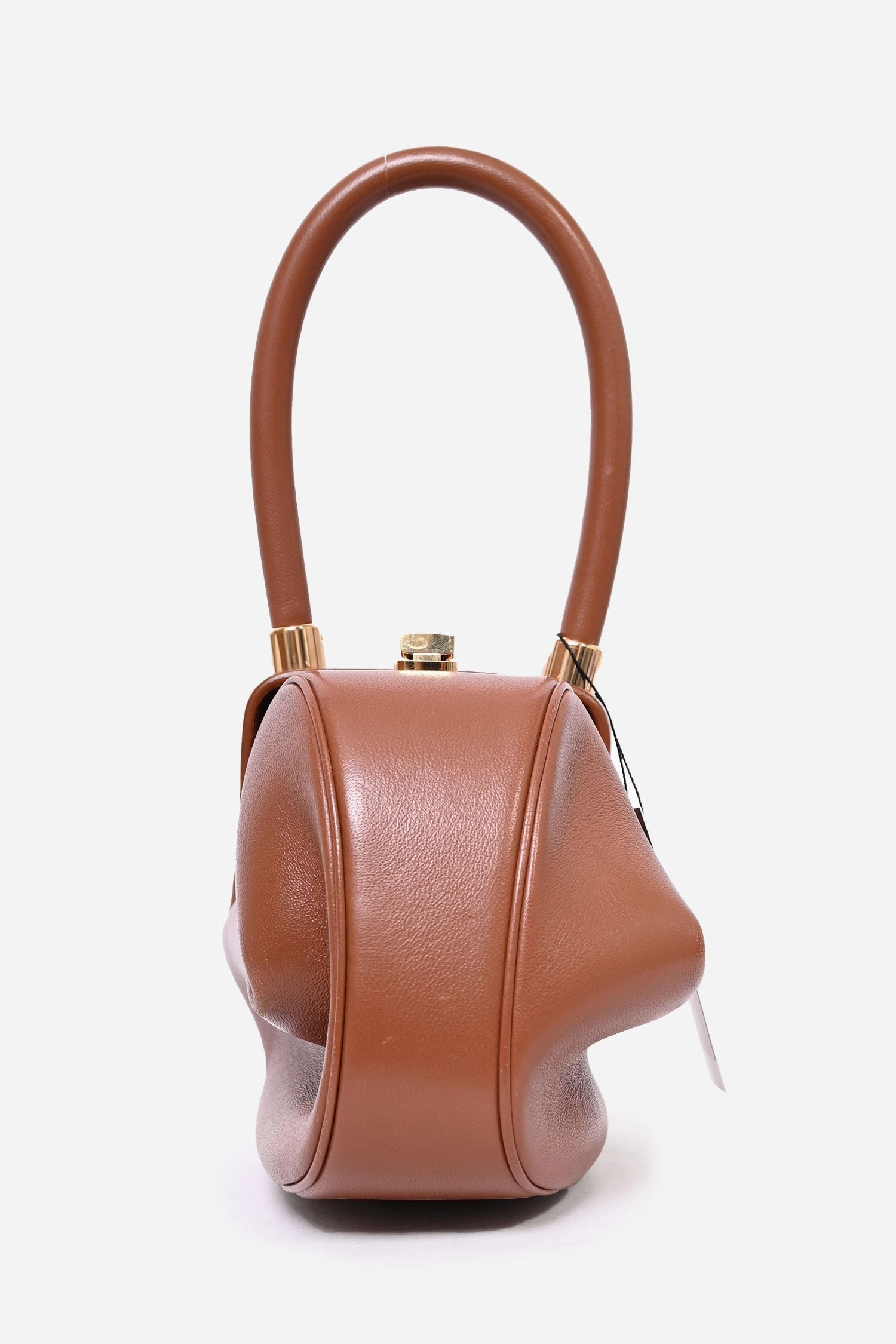 Gabriela Hearst Brown Leather Top Handle Bag