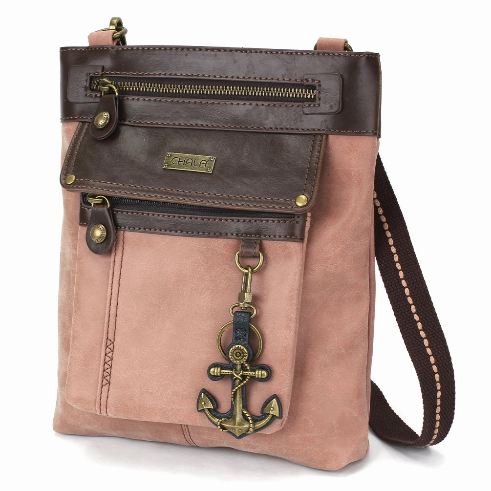 Gemini Crossbody - Dusty Rose