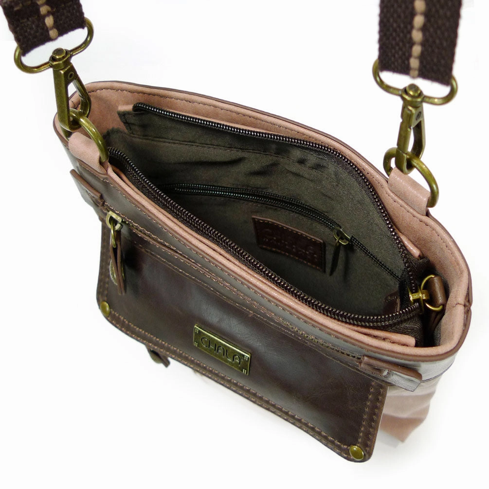 Gemini Crossbody - Dusty Rose