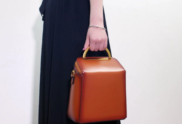 Genuine Leather backpack bag shoulder bag black brown for women leather crossbody bag