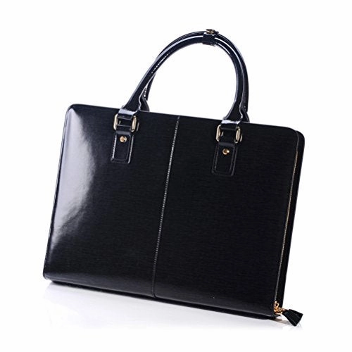 Genuine Leather Briefcase Zlyc Men Messenger Bag Simple Business Bag Laptop Attache Case Handbag