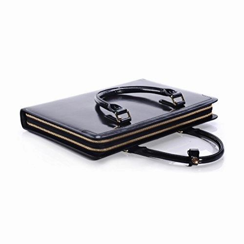 Genuine Leather Briefcase Zlyc Men Messenger Bag Simple Business Bag Laptop Attache Case Handbag