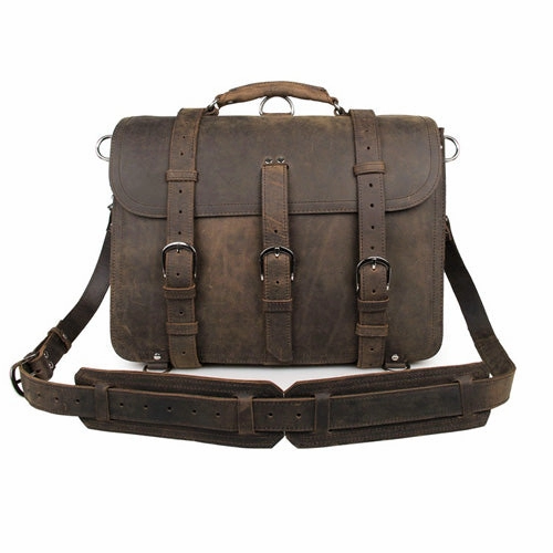 Genuine Leather Men Bag Business Briefcase Messenger Handbags Men Crossbody Bags Men'S Travel