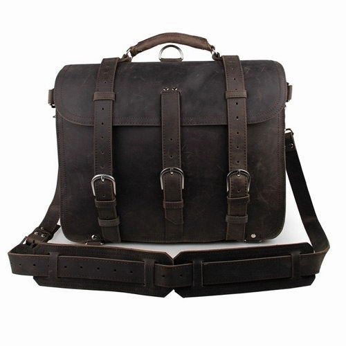 Genuine Leather Men Bag Business Briefcase Messenger Handbags Men Crossbody Bags Men'S Travel