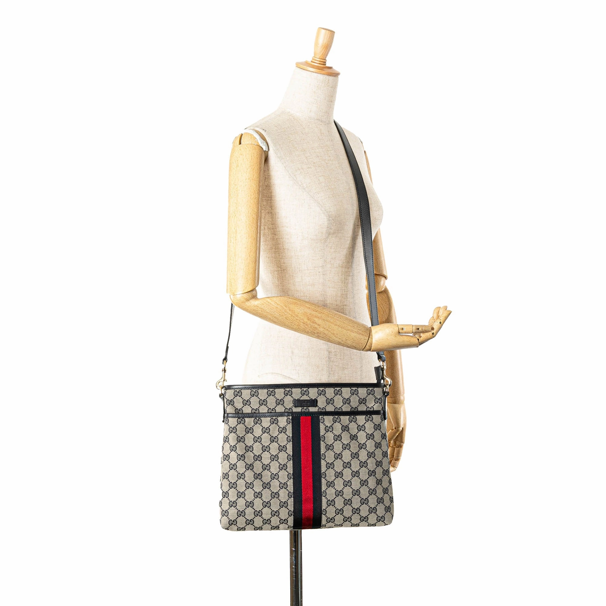 GG Canvas Web Crossbody