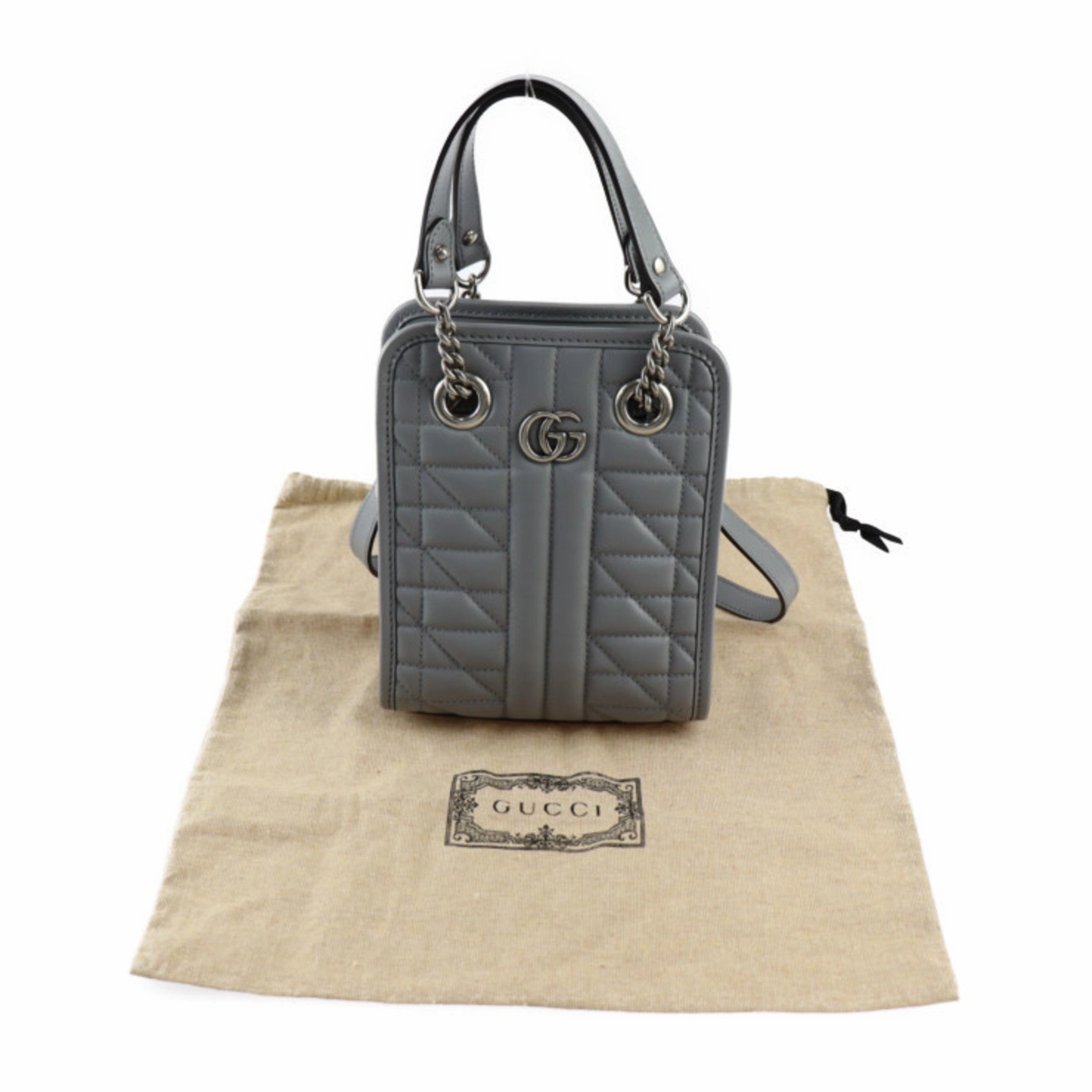 GG Marmont Mini Bag Quilted Leather Shoulder Bag