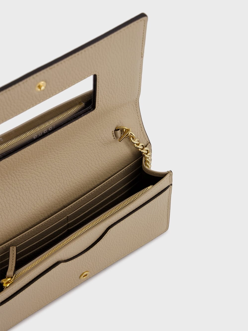 GG Marmont Mini Beige Chain Bag