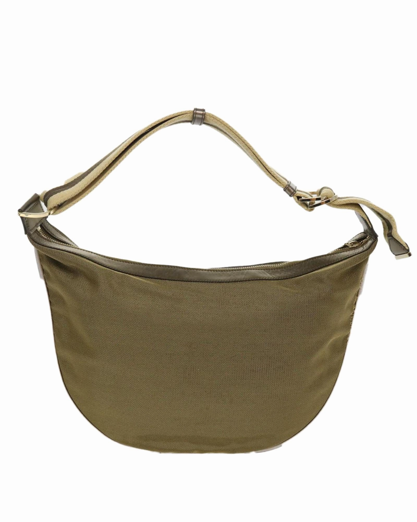 GG Marmont Olive Green Shoulder Bag