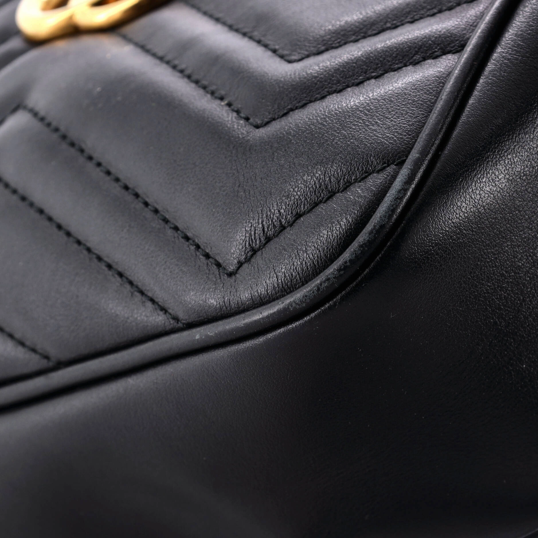 GG Marmont Shoulder Bag Matelasse Leather Mini