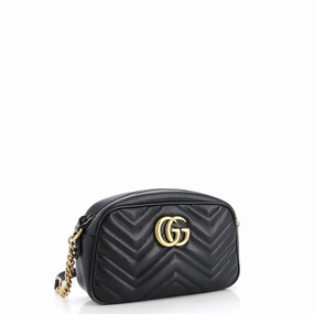 GG Marmont Shoulder Bag Matelasse Leather Small