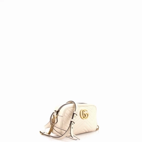 GG Marmont Shoulder Bag Matelasse Leather Small