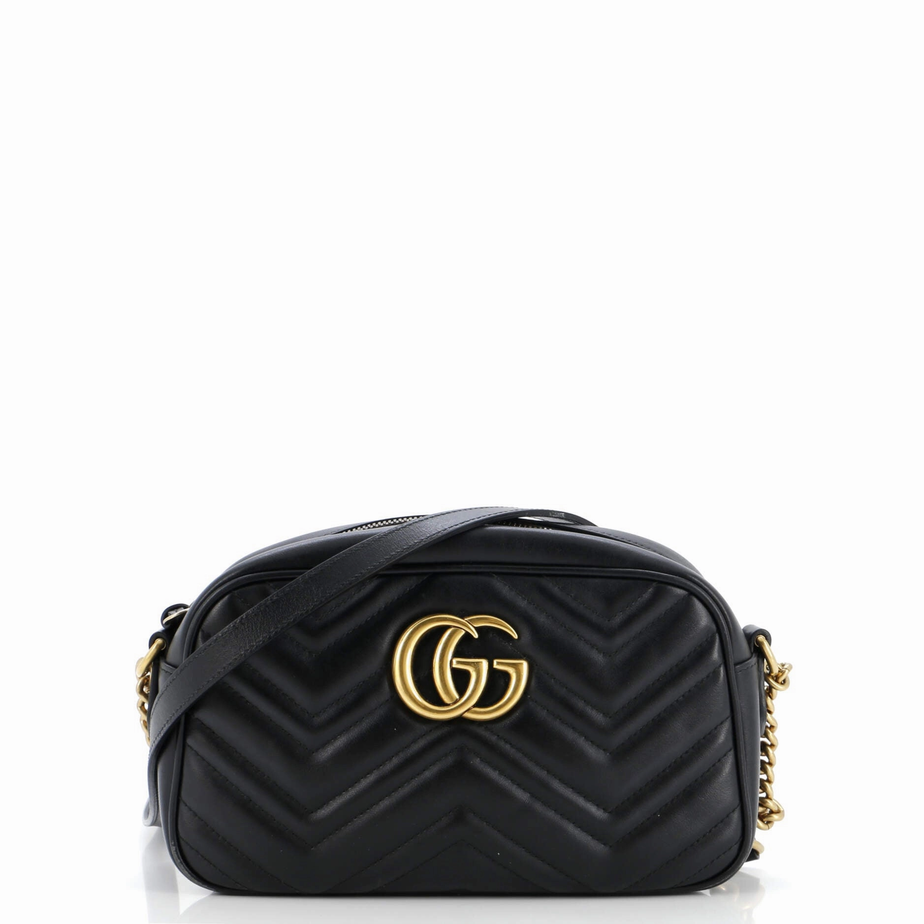 GG Marmont Shoulder Bag Matelasse Leather Small