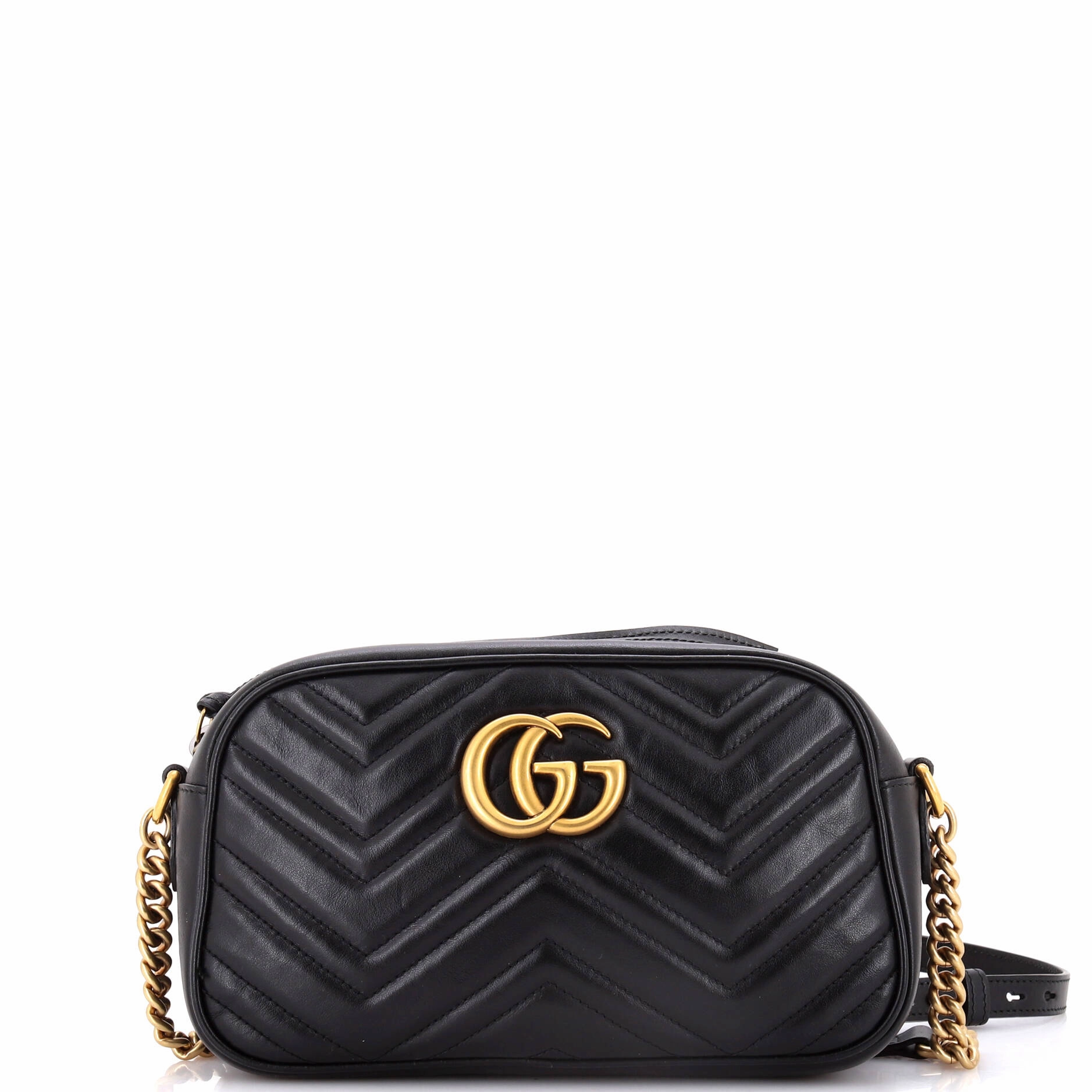 GG Marmont Shoulder Bag Matelasse Leather Small