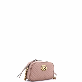 GG Marmont Shoulder Bag Matelasse Leather Small