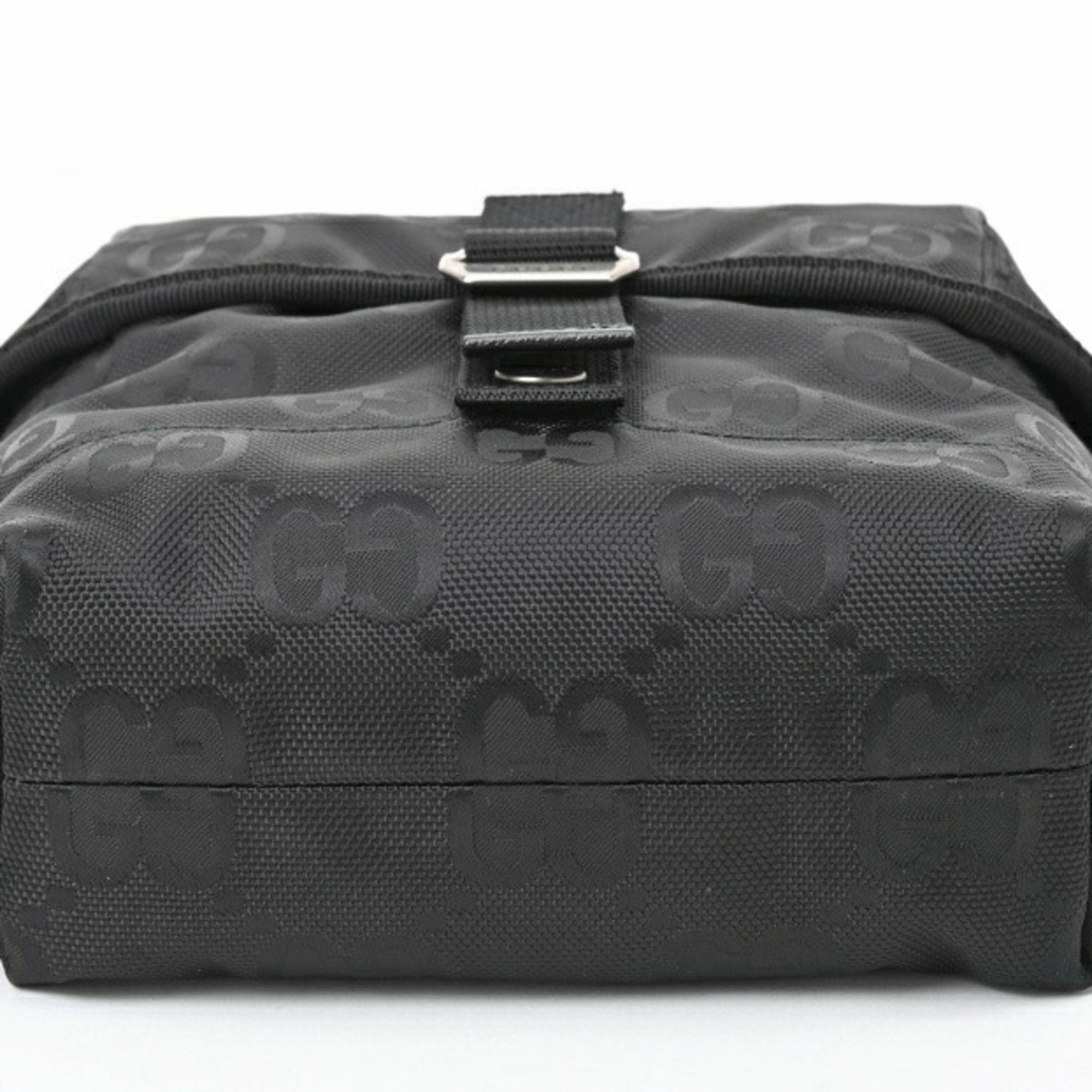 GG Nylon Messenger Crossbody Bag