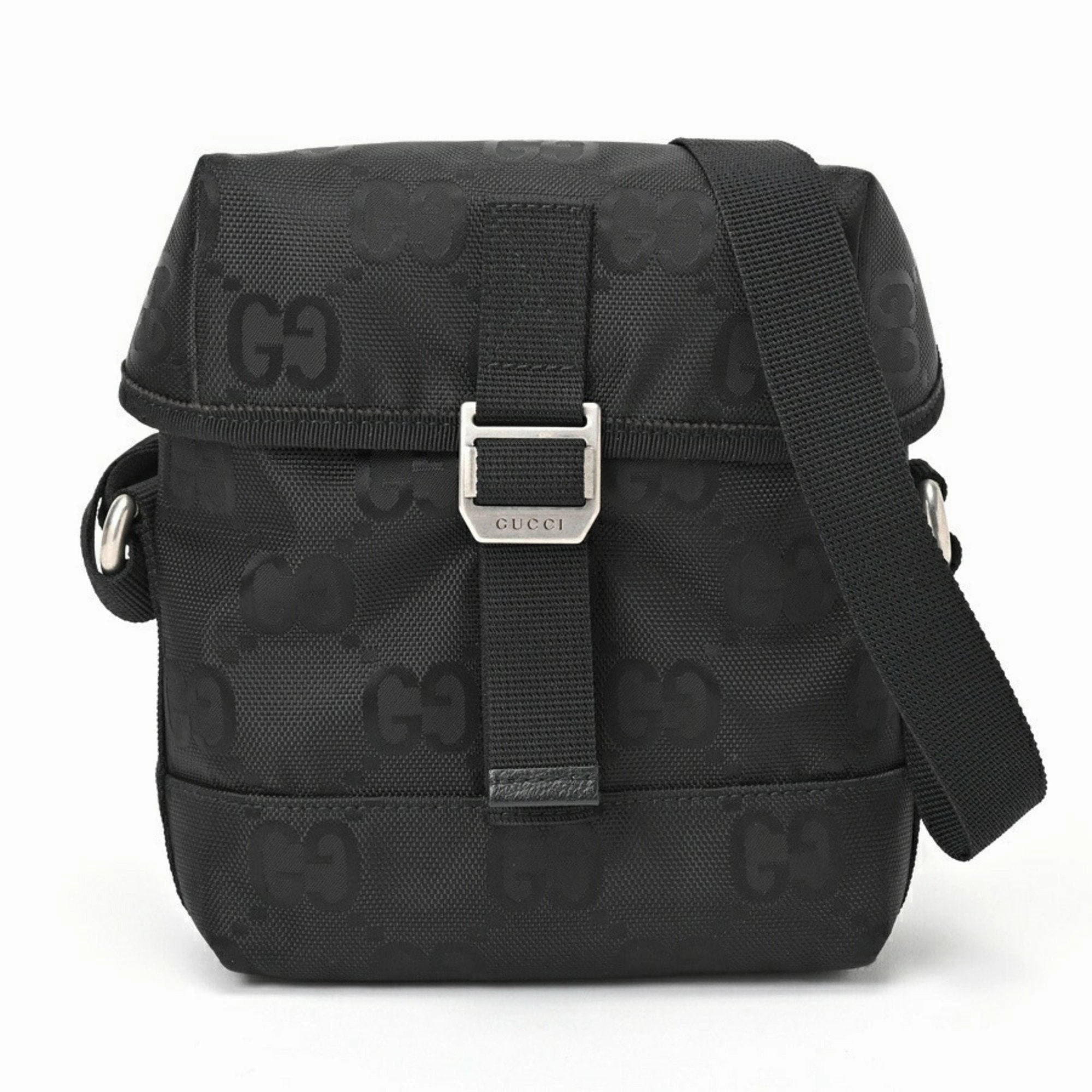 GG Nylon Messenger Crossbody Bag
