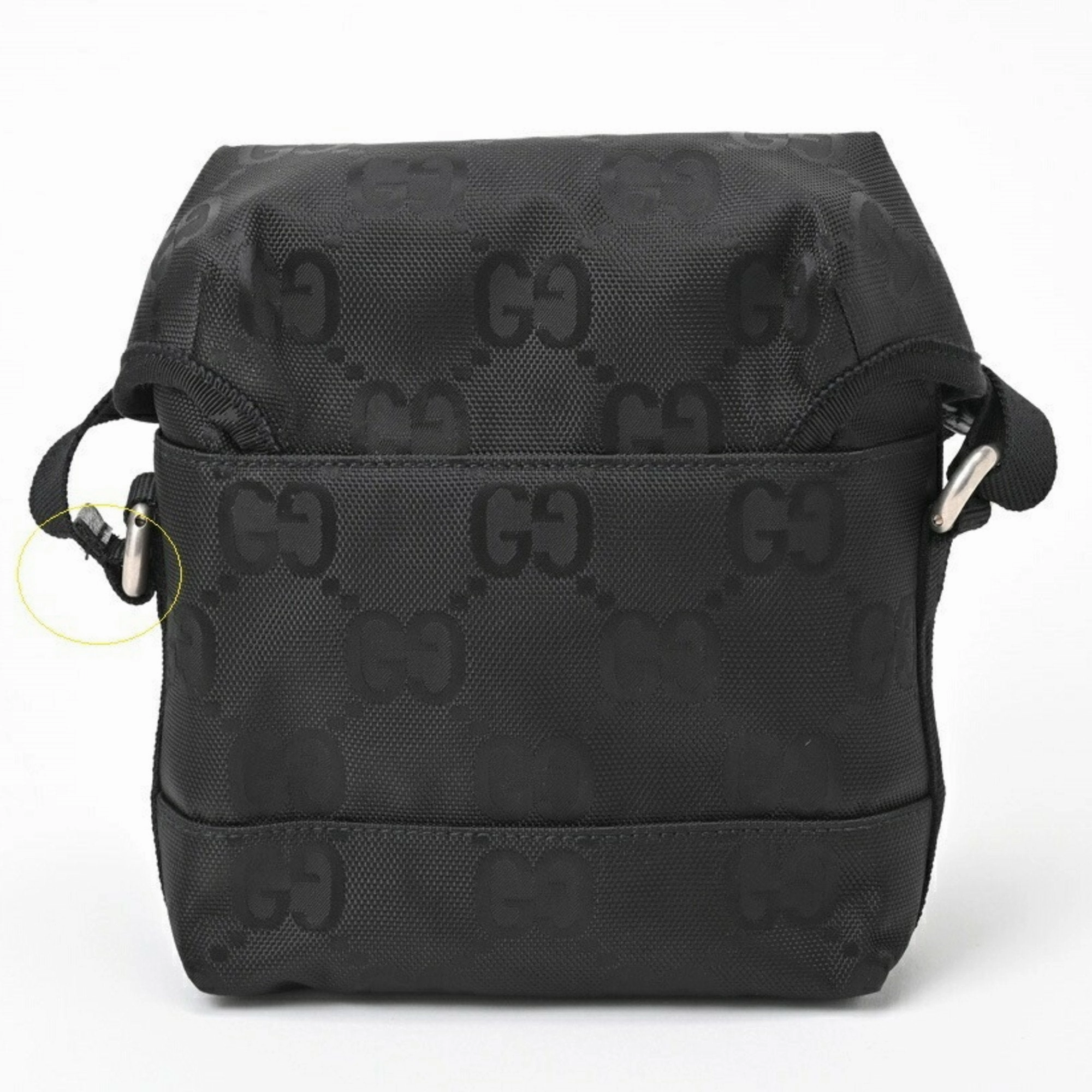 GG Nylon Messenger Crossbody Bag