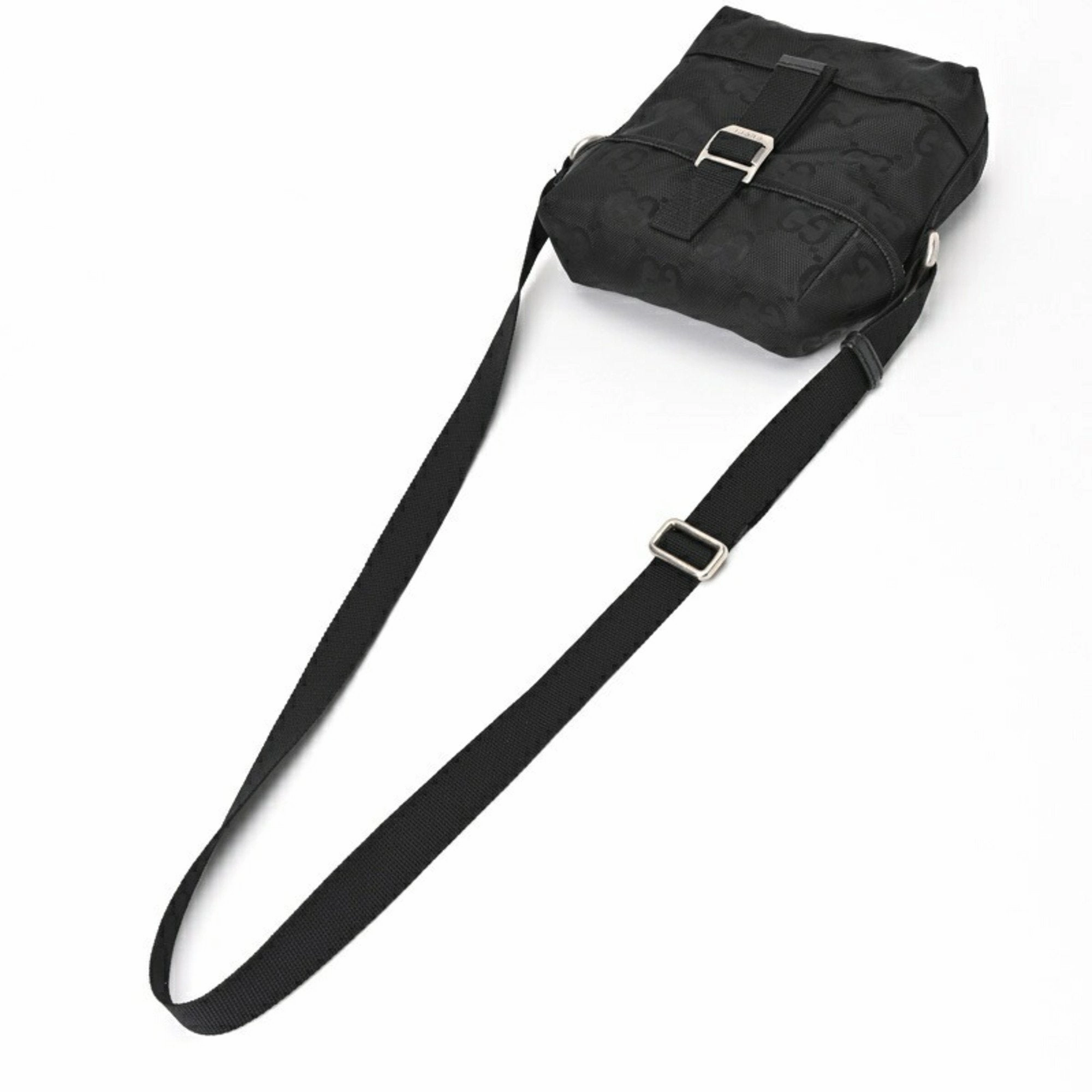 GG Nylon Messenger Crossbody Bag