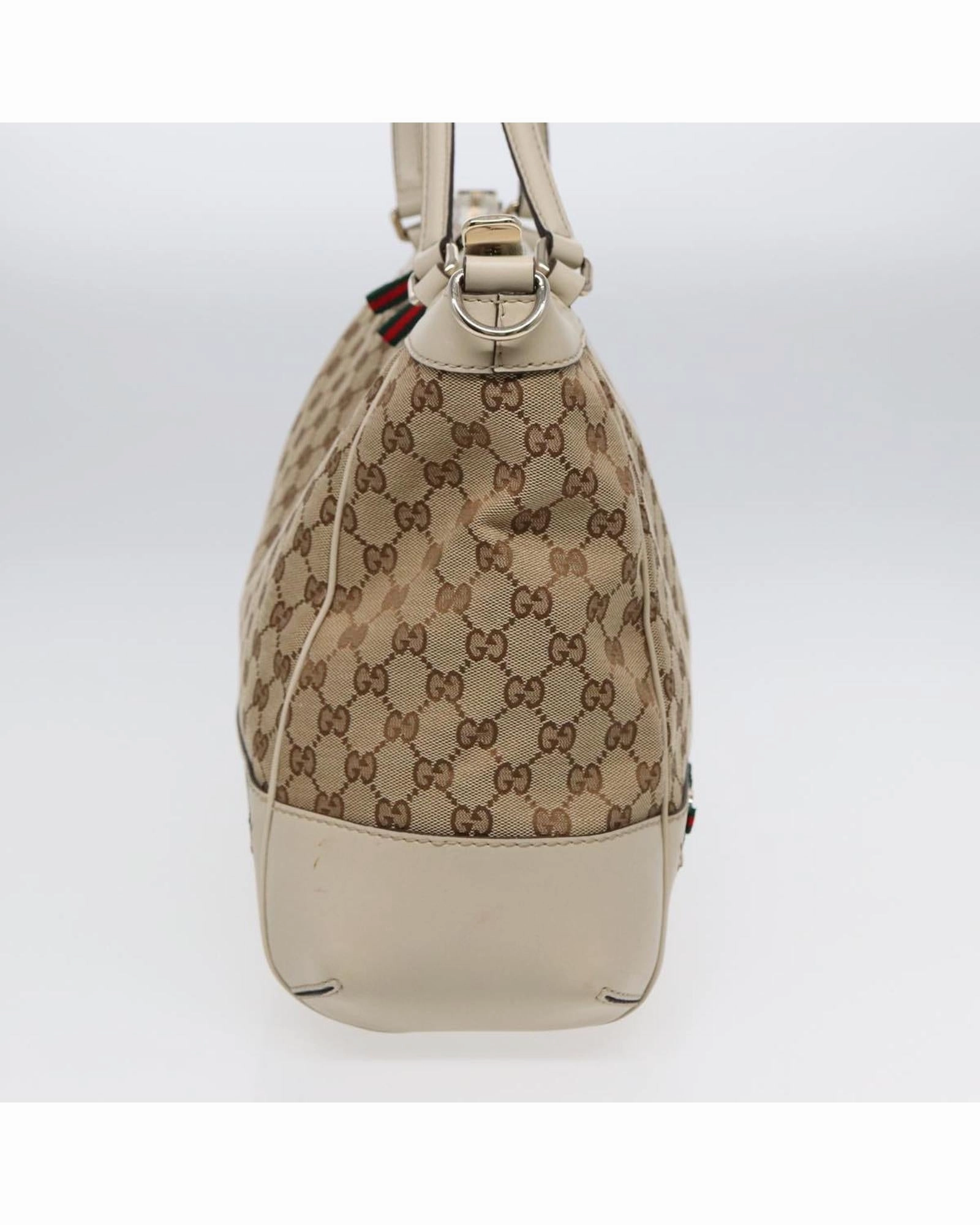 GG Plus Shoulder Bag BeigeEbony