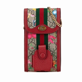 GG Supreme Flora Ophidia Phone Case Crossbody