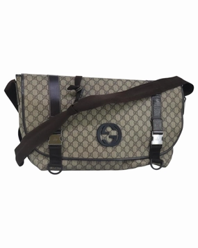 GG Supreme PVC Leather Shoulder Bag