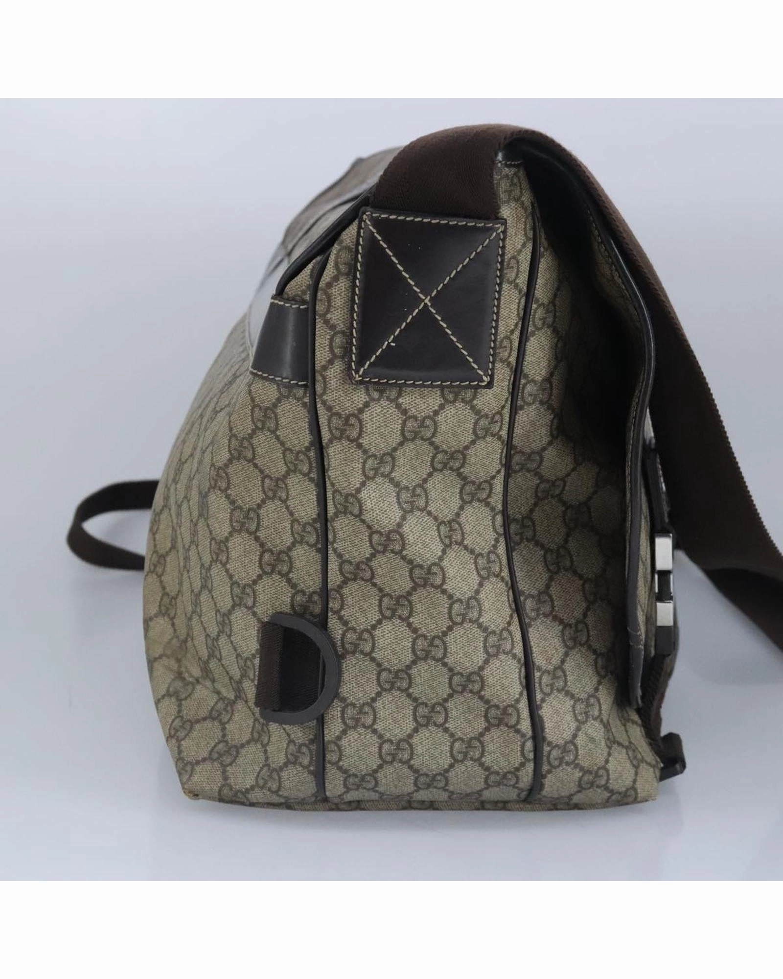 GG Supreme PVC Leather Shoulder Bag